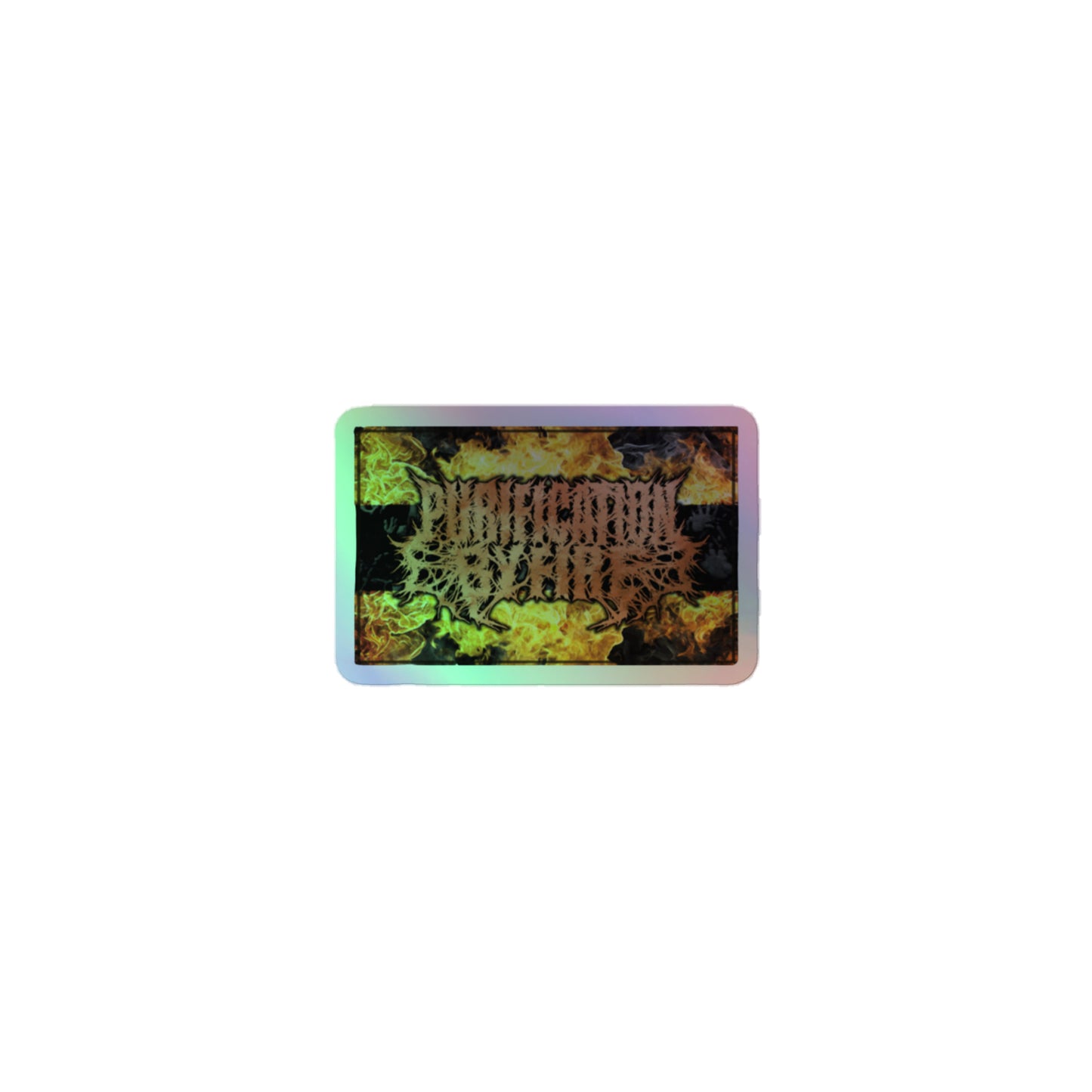 PBF Holographic stickers - Purification by Fire | OFFICIAL WEBSITE